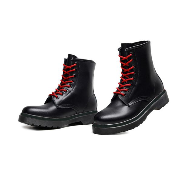 new designer short winter boots real leather ankle motorcycle booties for men and women large size 35-48, Black
new designer short winter boots real leather ankle motorcycle booties for men and women large size 35-48, Black
