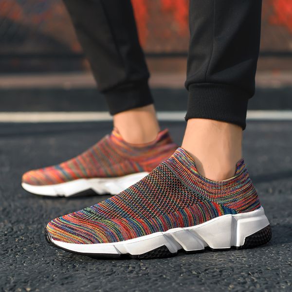 2020 new men running shoes trend breathable cushioning men sports shoes colorful lazy flat platform travel, Black
2020 new men running shoes trend breathable cushioning men sports shoes colorful lazy flat platform travel, Black