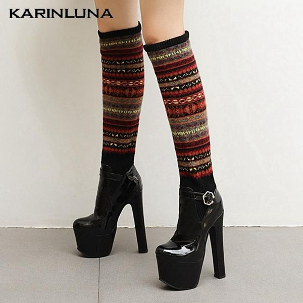 karin 2020 новый бренд моды для женщин сапоги new sexy party носок более-коленных платформа лодыжки ремень высокие каблуки 16.5 см обувь, Black
karin 2020 новый бренд моды для женщин сапоги new sexy party носок более-коленных платформа лодыжки ремень высокие каблуки 16.5 см обувь, Black