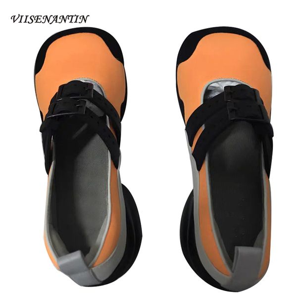 new casual mary jane shoes female round toe chunky sole platform all-match mixed colors buckle strap shallow orange pumps women, Black
new casual mary jane shoes female round toe chunky sole platform all-match mixed colors buckle strap shallow orange pumps women, Black