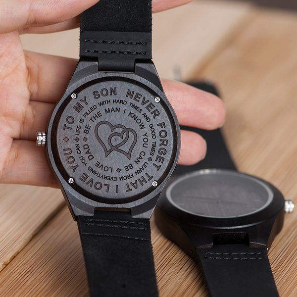 personalized bobo bird engraving wood men watch wristwatch as father gift anniversary great gifts friends birthday present male, Slivery;brown
personalized bobo bird engraving wood men watch wristwatch as father gift anniversary great gifts friends birthday present male, Slivery;brown