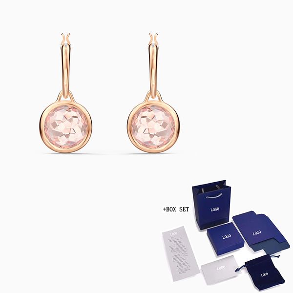 2020 fashion swa new tahlia mini pierced earrings pure and elegant round decorative crystal women's fashion jewelry gifts, Golden;silver
2020 fashion swa new tahlia mini pierced earrings pure and elegant round decorative crystal women's fashion jewelry gifts, Golden;silver