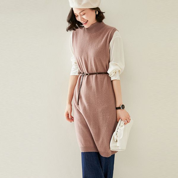 women's vests natural cashmere sweater vest women turtleneck wool knitted pullover winter warm sleeveless long dress, Black;white
women's vests natural cashmere sweater vest women turtleneck wool knitted pullover winter warm sleeveless long dress, Black;white