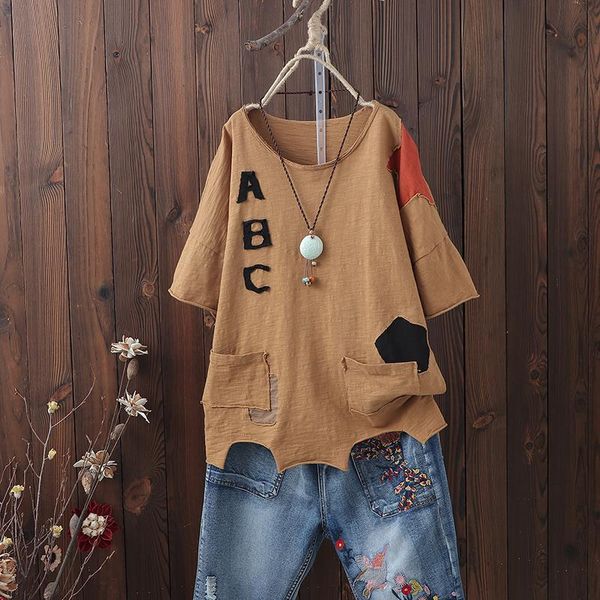 new arrival summer women t shirt plus size irregularity loose casual tee shirt femme cotton short sleeve tshirt d31
new arrival summer women t shirt plus size irregularity loose casual tee shirt femme cotton short sleeve tshirt d31