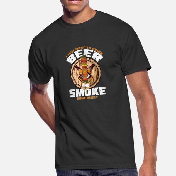 i just want to drink beer and smoke some meat t shirt men personalized cotton crew neck costume interesting breathable spring autumn shirt
i just want to drink beer and smoke some meat t shirt men personalized cotton crew neck costume interesting breathable spring autumn shirt
