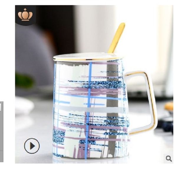 2020 creative ceramic cup coffee cup customized with lid spoon gift box creative mug simple water cup tea sets
2020 creative ceramic cup coffee cup customized with lid spoon gift box creative mug simple water cup tea sets