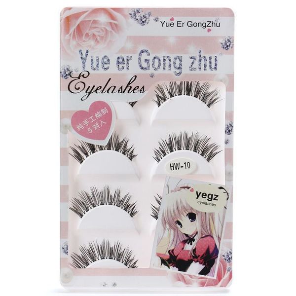 5 pairs new natural cross soft long flase eyelashes individual fake eye lashes cosmetic extension tools makeup kit
5 pairs new natural cross soft long flase eyelashes individual fake eye lashes cosmetic extension tools makeup kit