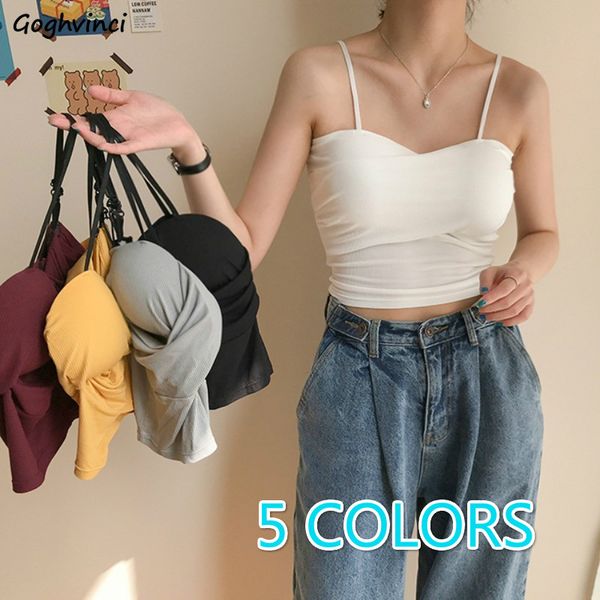 women's tanks & camis women slim strap solid skinny basic office ladies club-wear chest pad colorful chic leisure ulzzang soft, White
women's tanks & camis women slim strap solid skinny basic office ladies club-wear chest pad colorful chic leisure ulzzang soft, White