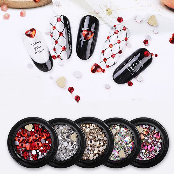 mix style acrylic nail rhinestone colorful marquise heart flat bottom manicure 3d nail art decoration jewelry f654, Silver;gold
mix style acrylic nail rhinestone colorful marquise heart flat bottom manicure 3d nail art decoration jewelry f654, Silver;gold