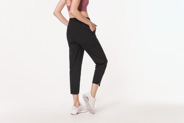 summer thin sports pants loose breathable casual trousers thin running fitness lace up pants women, White;red
summer thin sports pants loose breathable casual trousers thin running fitness lace up pants women, White;red