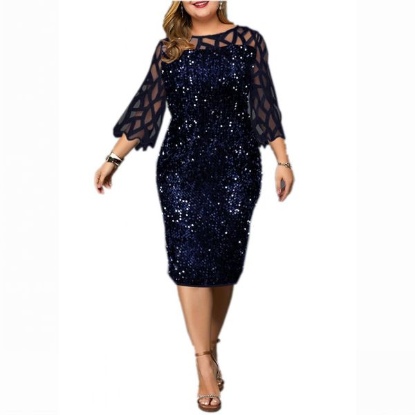 sequins summer autumn dress women 2020 casual plus size slim patchwork office bodycon dresses vintage elegant party dresses, Black;gray
sequins summer autumn dress women 2020 casual plus size slim patchwork office bodycon dresses vintage elegant party dresses, Black;gray