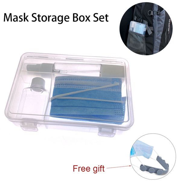 seis mask storage box set and ear hook portable alcohol spray bottle hand sanitizer bottle dust-proof suit mask case disposable face
seis mask storage box set and ear hook portable alcohol spray bottle hand sanitizer bottle dust-proof suit mask case disposable face