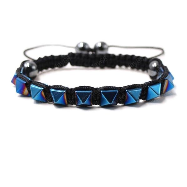 wholesale handmade weave many style magnetite stone stretchy bracelet for party gift charm jewelry, Black
wholesale handmade weave many style magnetite stone stretchy bracelet for party gift charm jewelry, Black