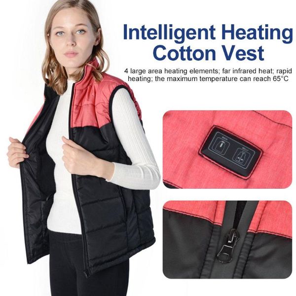men outdoor heating vest jacket winter electric thermal clothing waistcoat for warmer women warm camping hiking cycling sports, Gray;blue
men outdoor heating vest jacket winter electric thermal clothing waistcoat for warmer women warm camping hiking cycling sports, Gray;blue