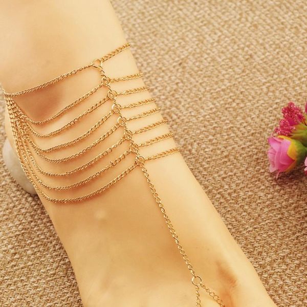 fashion gold plated anklets jewelry women anklets accessories summer multilayer chains tassel foot jewelry, Red;blue
fashion gold plated anklets jewelry women anklets accessories summer multilayer chains tassel foot jewelry, Red;blue