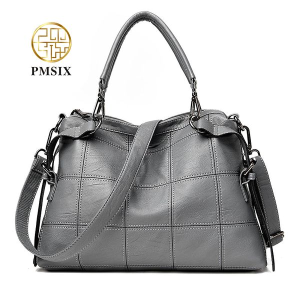pmsix brand women's pu leather handbags female shoulder bag designer luxury lady tote large capacity zipper handbag for women
pmsix brand women's pu leather handbags female shoulder bag designer luxury lady tote large capacity zipper handbag for women
