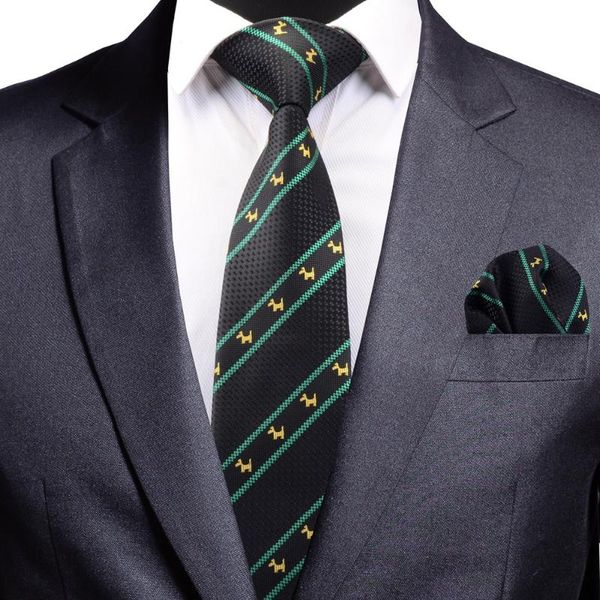gusleson quality tie set for men striped tie and pocket square animal pattern necktie corbatas hombre handkerchief wedding, Black;gray
gusleson quality tie set for men striped tie and pocket square animal pattern necktie corbatas hombre handkerchief wedding, Black;gray