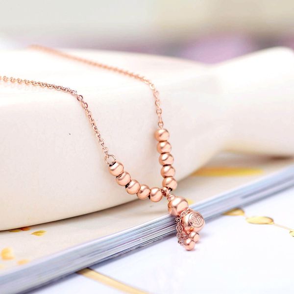 Lucky Fortune Fortune Ping anklet plated gourd bead-piercing jewelry titanium steel jewelry 18K rose gold An LYNzP
Lucky Fortune Fortune Ping anklet plated gourd bead-piercing jewelry titanium steel jewelry 18K rose gold An LYNzP