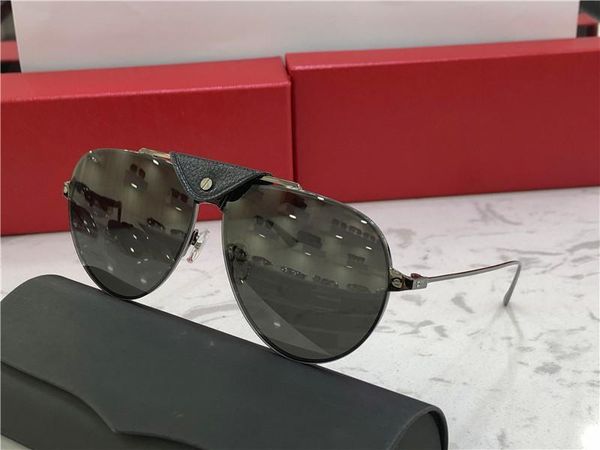 new fashion designer sunglasses 0196 retro pilot metal frame with leather retro avant-garde simple pop style wholesale eyewear
new fashion designer sunglasses 0196 retro pilot metal frame with leather retro avant-garde simple pop style wholesale eyewear