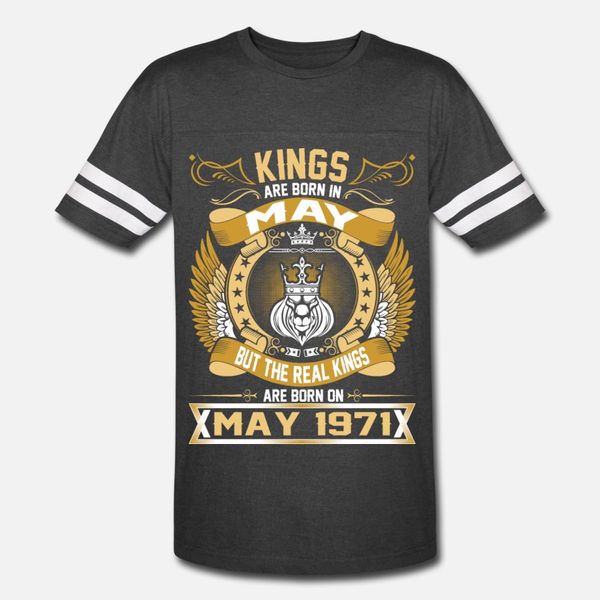 the real kings are born on may 1971 t shirt men personalized short sleeve round neck clothing gift building summer style original shirt
the real kings are born on may 1971 t shirt men personalized short sleeve round neck clothing gift building summer style original shirt