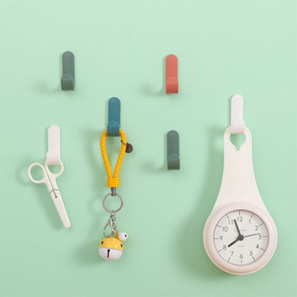 4pcs/set plastic door storage rack hangers towel hooks self adhesive wall hangers hat racks keys hook home decor
4pcs/set plastic door storage rack hangers towel hooks self adhesive wall hangers hat racks keys hook home decor