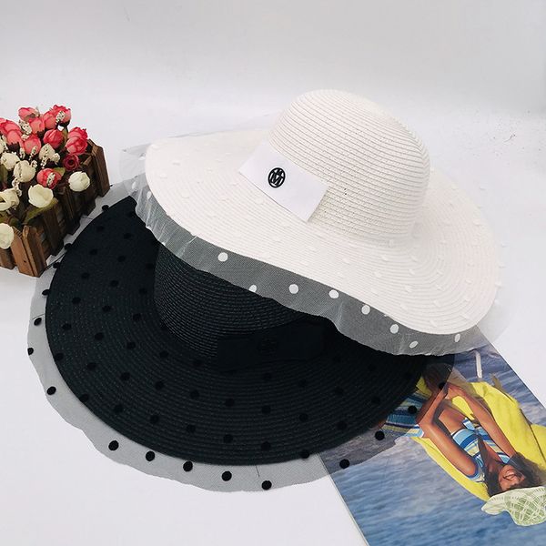 female 2020 summer hepburn style vintage design net yarn straw hat solid color beach holiday beach hat big sun, Blue;gray
female 2020 summer hepburn style vintage design net yarn straw hat solid color beach holiday beach hat big sun, Blue;gray
