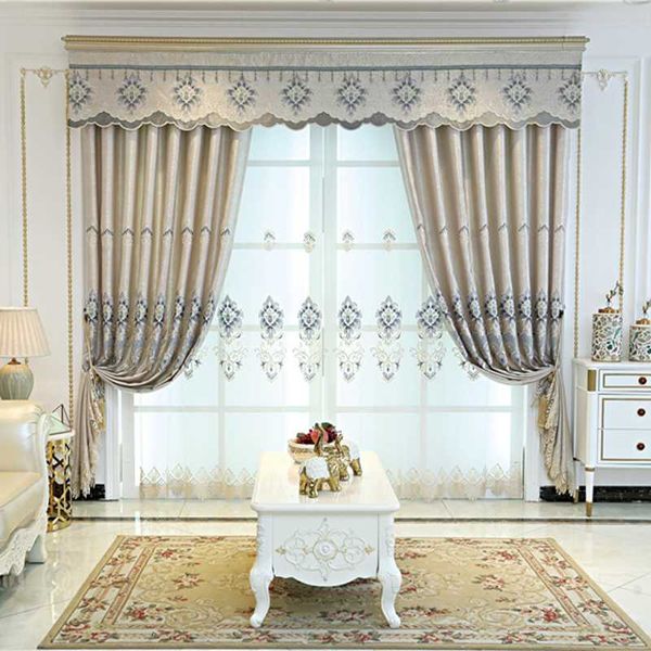 curtain & drapes uropean and american luxury gray high-quality blackout curtains are used in the living room bedroom kitchen
curtain & drapes uropean and american luxury gray high-quality blackout curtains are used in the living room bedroom kitchen
