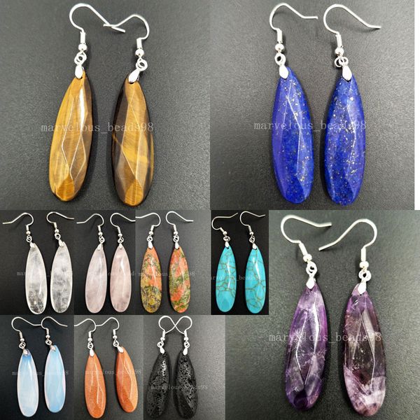 dangle & chandelier lapis lazuli opal crystal goldstone howlite unikate volcanic rocks tigers eye drop women men earring wb535b, Silver
dangle & chandelier lapis lazuli opal crystal goldstone howlite unikate volcanic rocks tigers eye drop women men earring wb535b, Silver