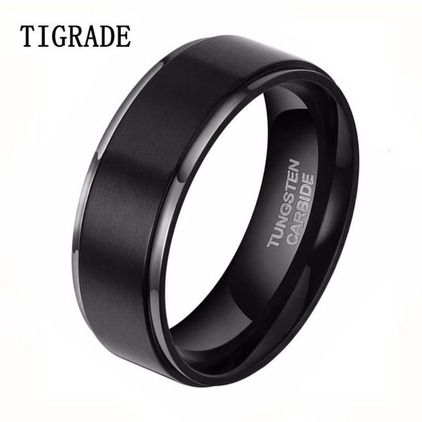 8mm black brushed tungsten carbide ring men fashion jewelry high polished male wedding rings vintage engagement band, Golden;silver
8mm black brushed tungsten carbide ring men fashion jewelry high polished male wedding rings vintage engagement band, Golden;silver