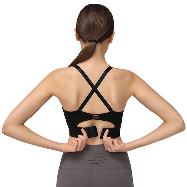 yoga bra sports underwear gym bra for women cross straps back buckle nylon fitness brassiere jogging femme plus size xl, White;black
yoga bra sports underwear gym bra for women cross straps back buckle nylon fitness brassiere jogging femme plus size xl, White;black