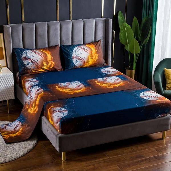 sucses baskteball football soccer printed bed sheet set with deep pocket ( 1 flat sheet + 1 fitted + 1/2 pillow shams
sucses baskteball football soccer printed bed sheet set with deep pocket ( 1 flat sheet + 1 fitted + 1/2 pillow shams