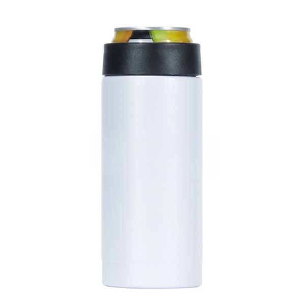 12oz stainless steel sublimation beverage can insulator double wall vacuum beer holder for standard 330ml cola cooler can keep it cold v05
12oz stainless steel sublimation beverage can insulator double wall vacuum beer holder for standard 330ml cola cooler can keep it cold v05