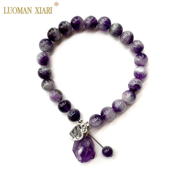 original natural round stone beads crystal pendant charms bracelet amethysts citrines elastic jewelry for women girlfriend gift, Golden;silver
original natural round stone beads crystal pendant charms bracelet amethysts citrines elastic jewelry for women girlfriend gift, Golden;silver