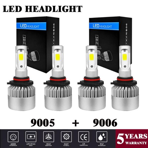 yubao 2pair for chevy silverado1500 2500 hd 3500 gmc sierra 1500 2500 combo cob led headlight bulb 6000k 9005 high 9006 low beam
yubao 2pair for chevy silverado1500 2500 hd 3500 gmc sierra 1500 2500 combo cob led headlight bulb 6000k 9005 high 9006 low beam