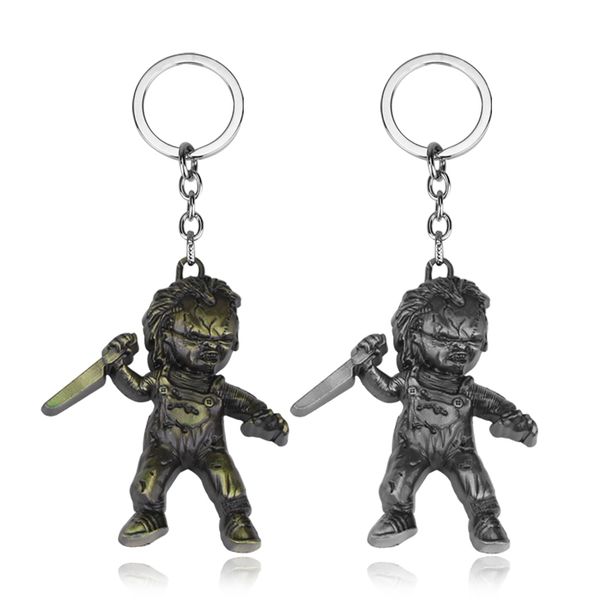 keychains movie seed bride curse of chucky pendants child's play triloquist doll metal keyring choker men jewelry gifts, Silver
keychains movie seed bride curse of chucky pendants child's play triloquist doll metal keyring choker men jewelry gifts, Silver