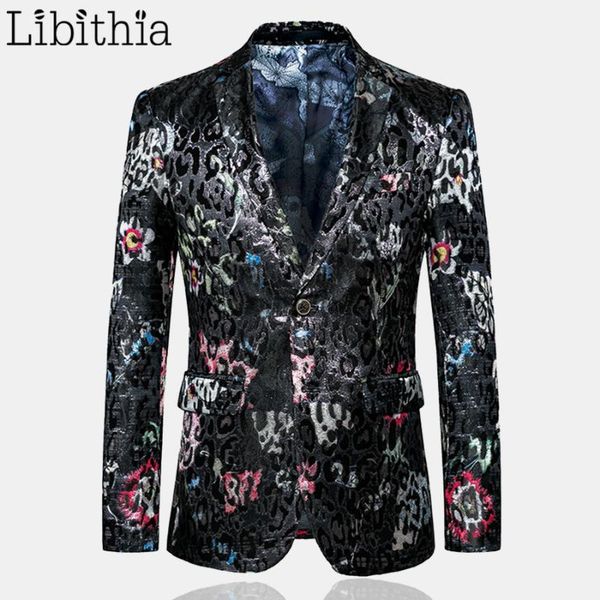 men casual printed blazers slim fit masculino two buttons clothing big size m-6xl party fashion blazer jackets black k411, White;black
men casual printed blazers slim fit masculino two buttons clothing big size m-6xl party fashion blazer jackets black k411, White;black