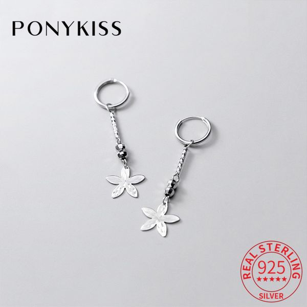 hoop & huggie ponykiss classic s925 sterling silver flower and beads minimlist earrings women party fine jewelry accessories chic gift, Golden;silver
hoop & huggie ponykiss classic s925 sterling silver flower and beads minimlist earrings women party fine jewelry accessories chic gift, Golden;silver
