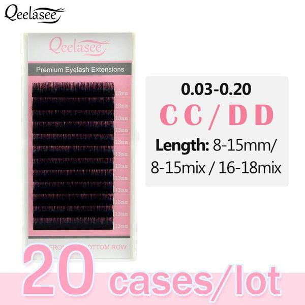 qeelasee 20pcs/lot cc/dd curl fake mink eyelash eyelashes false individual eyelashes mink cilia lashes makeup
qeelasee 20pcs/lot cc/dd curl fake mink eyelash eyelashes false individual eyelashes mink cilia lashes makeup