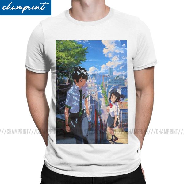 funny kimi no na wa your name anime movie t-shirts men o neck cotton t shirts short sleeve tee shirt gift
funny kimi no na wa your name anime movie t-shirts men o neck cotton t shirts short sleeve tee shirt gift