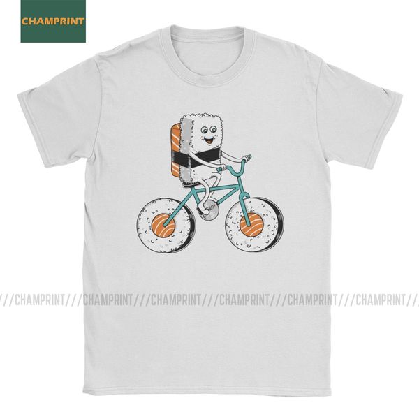 sushi bicycle t shirts for men pure cotton t-shirt round neck food cute japan kawaii wasabi sashimi tees short sleeve 5xl 6xl
sushi bicycle t shirts for men pure cotton t-shirt round neck food cute japan kawaii wasabi sashimi tees short sleeve 5xl 6xl