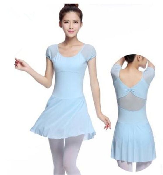 stage wear female ballet dance leotard with skirt mesh stretch short puff sleeve one-piece dress, Black;red
stage wear female ballet dance leotard with skirt mesh stretch short puff sleeve one-piece dress, Black;red