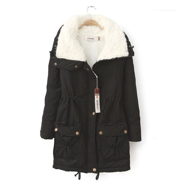 teenager pockets cargo parkas women thick lamb velvet down coats winter designer coat, Black
teenager pockets cargo parkas women thick lamb velvet down coats winter designer coat, Black