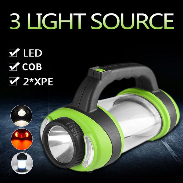 portable lanterns 100w led spotlight 3000lm super bright work light rechargeable or 3* battery for outdoor camping
portable lanterns 100w led spotlight 3000lm super bright work light rechargeable or 3* battery for outdoor camping