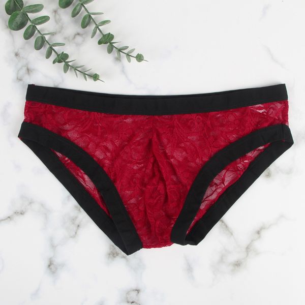 lace panty for men perspective erotic underpants new arrival gay underwear soft fabric briefs mpw070, Black;white
lace panty for men perspective erotic underpants new arrival gay underwear soft fabric briefs mpw070, Black;white