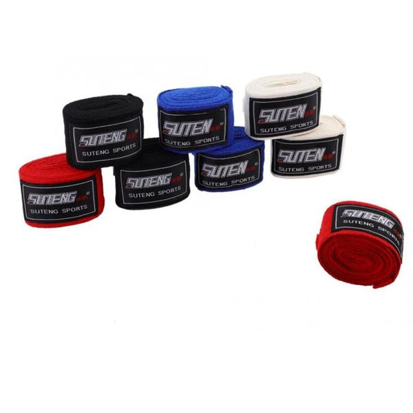 2.5m one pair suteng boxing hand wraps kick boxing elastic handwraps for training 5cm width bandage cotton wrist support, Black;red
2.5m one pair suteng boxing hand wraps kick boxing elastic handwraps for training 5cm width bandage cotton wrist support, Black;red