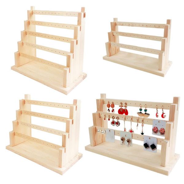 wood earring stand earring holder display jewelry display rack tiered jewelry packaging mx200810, Black
wood earring stand earring holder display jewelry display rack tiered jewelry packaging mx200810, Black