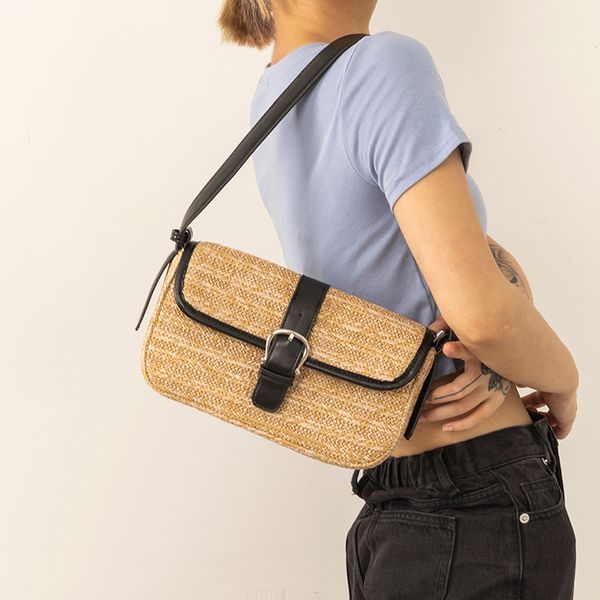 elegant female tote bag 2020 new high-quality straw bag women's designer handbag clutch travel shoulder bags ins chic armpit
elegant female tote bag 2020 new high-quality straw bag women's designer handbag clutch travel shoulder bags ins chic armpit