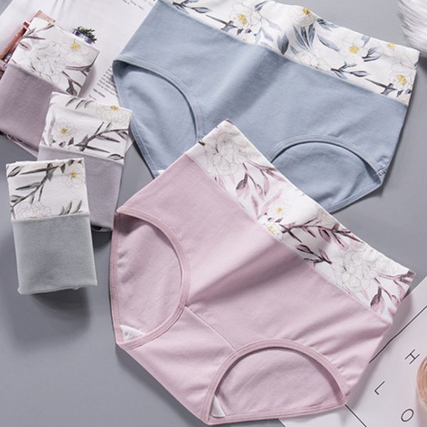 large size high waist printed cotton underwear women belly warmer breathable underpants ladies lingerie panties female briefs, Black;pink
large size high waist printed cotton underwear women belly warmer breathable underpants ladies lingerie panties female briefs, Black;pink