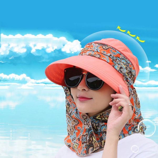 fashion women summer outdoor riding anti-uv sun hat beach foldable sunscreen cap wide brim protect face and neck hats sale, Yellow
fashion women summer outdoor riding anti-uv sun hat beach foldable sunscreen cap wide brim protect face and neck hats sale, Yellow