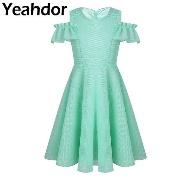 girls summer dress ruffled sleeves cold shoulder lattice mesh kids knee length high waist flower girls dress princes vestidos, Red;yellow
girls summer dress ruffled sleeves cold shoulder lattice mesh kids knee length high waist flower girls dress princes vestidos, Red;yellow